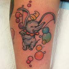 Disney Inspired Tattoos On Instagram A Funny Little Dumbo Piece By Artist Melaniemilnetattoos 0 Disn Disney Tattoos Disney Inspired Tattoos Dumbo Tattoo