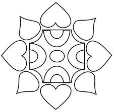 Printable Design Patterns Rangoli Design Coloring Printable Page For Kids 5 Rangoli Designs Rangoli Patterns Diwali Activities Rangoli Designs