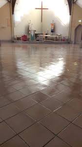 Kitchen floor tiles need to look good and hold up under the daily wear and tear that the room sees as the hub of any home. Renovating A Terracotta Tiled Church Floor In Norfolk Stone Cleaning And Polishing Tips For Terracotta Floors