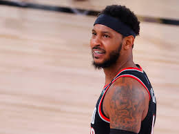Carmelo anthony signed a 1 year / $2,564,753 contract with the portland trail blazers, including $2,564,753 guaranteed, and an annual average salary of $2,564,753. Portland Trail Blazers Carmelo Anthony Re Signs For 2021 Season