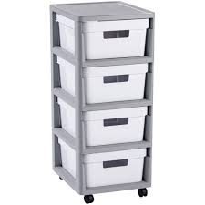 Le meuble de rangement comme son nom l'indique a pour fonction de vous apporter un maximum d'espace de rangement que ce soit dans votre séjour ou les meubles de rangement trouvent leur place aussi bien dans un studio que dans un château ! Petit Meuble De Rangement Blanc Et Gris Cdiscount