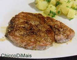 Trancio Di Tonno Con Aceto Balsamico Ricetta Veloce Ricette Bistecche Di Tonno Tonno