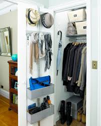 How to assemble a door and wall rack, media rack. How To Declutter Your Coat Closet Like A Professional Martha Stewart