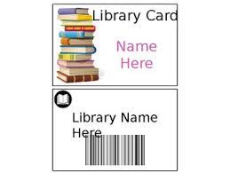 Library cards are free to applicants of any age who meet any of the following criteria: Editable Library Cards For Create Your Own Library By Caffeine Kindness Co