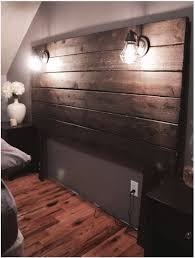 Custom Plank Headboard With Lamps Etsy Rustic Wooden Headboard Plank Headboard Home Diy