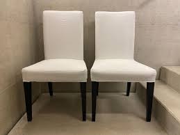 Wenn du mit der passform deines bezuges. Stuhl Henriksdal Ikea Grasbo Weiss Kaufen Auf Ricardo
