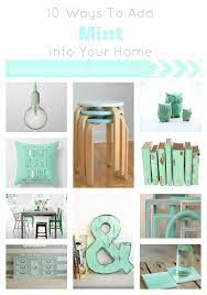 10 Ways To Add Mint Into Your Home Mint Green Bedroom Mint Bedroom Decor Green Bedroom Decor