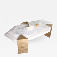 Rock chair request quote details quick view ryno dining table Jean Yves Lanvin Unique Coffee Table In Brass And Rock Crystal