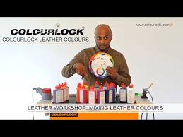 Leather Workshop Colourlock Leather Colours Youtube
