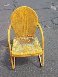 Outdoor patio folding zero gravity lounge chair,camp reclining chair w/ pillow & cup holder for poolside,backyard lawn & beach, metal wayfair $ 225.99 Great Colors On This Shott Vintage Metal Chair Www Midcenturymetalchairs Com Metalchair Metal Patio Chairs Patio Chairs Metal Chairs