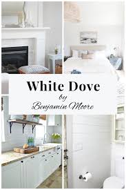 Perfect way to ensure walls and trim relate and go together. Benjamin Moore White Dove A Paint Colour Favourite Satori Design For Living