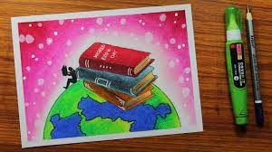 Once you're done with malayalam reading, you might want to check the rest of our. World Book Day Drawing Poster Drawing On World Book Step By Step Youtube