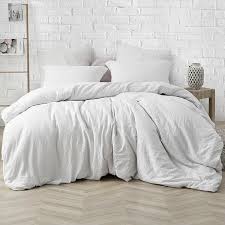 Available in king and queen size.acme naima king bed with storage, white: Off White Duvet Cover Wayfair