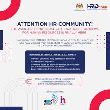 Ministry of human resources (mohr) mission: My Nhrc The World S Premier Dual Certification For Human Facebook