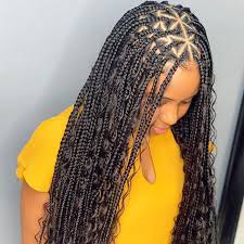 Female Braids Hairstyles 2020 Box Braids Hairstyles For Black Women Braids With Extensions Box Braids Styling