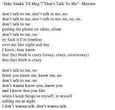 Vil ikke kjenne deg kjenne deg. Isak Even On Twitter Translation Of The Song Ikke Snakk Til Meg Don T Talk To Me Played During The Slow Mo