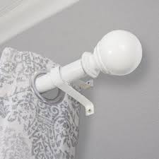 Add a farmhouse design to your windows for a rustic appearance. Farmhouse Curtain Rods Window Treatments The Home Depot