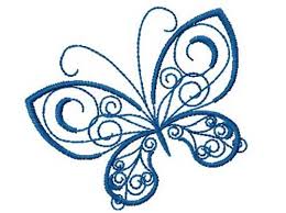 Free sewing & embroidery design patterns. Decorative Butterfly Free Embroidery Design Love To Sew