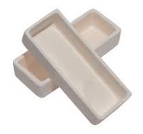 MSE PRO High Purity Alumina (Al2O3) Boat Crucible Rectangular