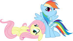 Fluttershy and Rainbow Dash by MuhMuhMuhImDead on deviantART | Rainbow dash,  Fluttershy, Pony