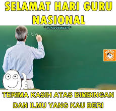 Sekolah hari ini tidak seperti sekolah dahulu. Meme Comic Lovers Selamat Hari Guru Nasional Min Facebook