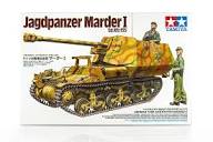 Tamiya 1/35 Jagdpanzer Marder I (Sd.Kfz.135) German Tank Destroyer Scaled Plastic Model Kit