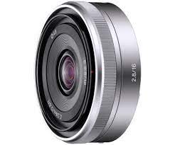 Sel16f28 Interchangeable Alpha E Mount 16mm F2 8 Wide Angle Lens Camera Lenses Wide Angle