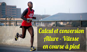 You're on your way to becoming a tableau pro. Calcul Et Conversion De L Allure Et De La Vitesse En Course A Pied