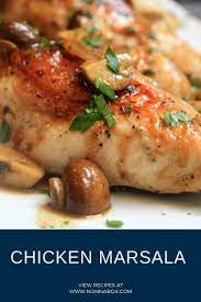 Easy Chicken Marsala Recipe Recipe Beef Recipes Easy Marsala Chicken Recipes Italian Chicken Recipes