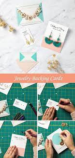 Customize and order your own display cards for jewelry like earrings, necklaces, enamel pins and bracelets, as well as hair bows and hair clips using our free design templates. Custom Jewelry Card Design Gallery Jewelry Display Cards Earring Cards Template Diy Jewelry Cards