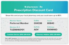 Our prescription drug card is free and easy. Prescription Discount Card And Coupons Online Sharecare