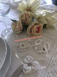 Fiocco portaconfetti juta e tulle idee segnaposto. Segnaposto Matrimonio Battesimo Wedding Feste Matrimonio Di A Su Misshobby