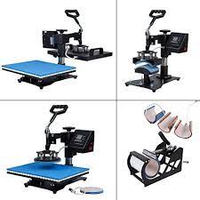 Amazon Com Professional 8 En 1 Multifuncion Digital Prensa De Calor Maquina Sublimacion Playera De Transferencia T Heat Press Machine Heat Press Press Machine