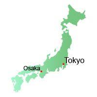 Osaka map where is osaka located in japan? Jungle Maps Map Of Japan Osaka Tokyo