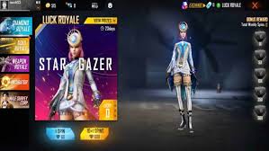 This promo is free without the need for topup. Free Fire Star Gazer Bundle In Diamond Royale All You Need To Know Firstsportz