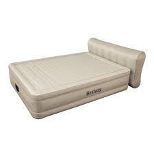 Spring Air Fortech Airbed Queen With A Built In Ac Pump And Headboard Ac Pump Air Bed Air Mattress