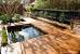 Backyard Deck Pond