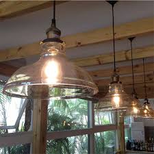 Find glass light shades at lowe s today. Retro Vintage Industrial Pendant Light Clear Glass Shade Ceiling Lamp Fixture Chandeliers Ceiling Fixtures Ceiling Fixture