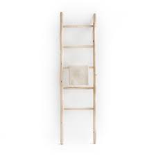 Echelle Ghada 5 Barreaux En Bois De Saule Brut Naturel La Redoute Interieurs La Redoute Mobile Ladder Towel Racks Raw Wood Willow Wood