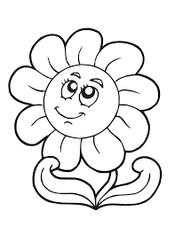 Clipart spring flowers black and white clipart panda free. Cartoon Flowers Clipart Black And White Cartoon On Net