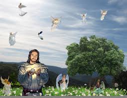 Little is known about his early life, but his life and his ministry are recorded in the new testament, more a theological document than a biography. Jesus His Angels Hd Desktop Wallpaper Widescreen High Definition Fullscreen