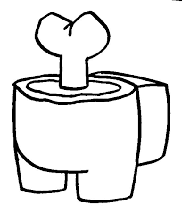 Free printable among us coloring pages. Drawing Among Us Coloring Pages Dead Body Novocom Top