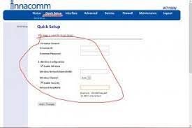 Factory default settings for the innotech w7100n wireless router. Help Adsl Innatech W7100n
