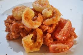 Tomatenrisotto Mit Shrimps Rezept Rezept In 2020 Rezepte Tomaten Risotto Tomatenrisotto