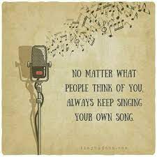 Quotes About Singing