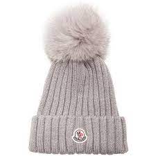 Moncler Fur Pom Ribbed Beanie 1 405 Sar Liked On Polyvore Featuring Accessories Hats Moncler Ribbed Beani Fur Pom Pom Fur Pom Pom Hat Fur Pom Pom Beanie