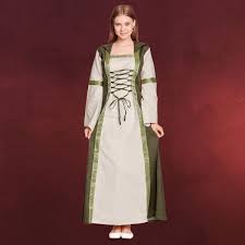 Maybe you would like to learn more about one of these? Rebecca Mittelalter Kleid Natur Grun Elbenwald