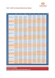 Hmrc Tax Calendar 2019 2020 Di 2020