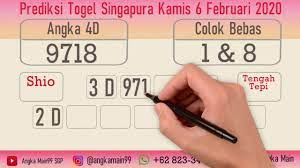 Prediksi Togel Sgp Kamis 6 Februari 2020 Bocoran Sgp Kalender Togel Prediksi Singapur Youtube