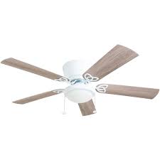 Progress lighting is a proud member of the hubbell family. Prominence Home 52 Inch Benton Flush Mount White 5 Blade Indoor Ceiling Fan With Light Walmart Com Walmart Com